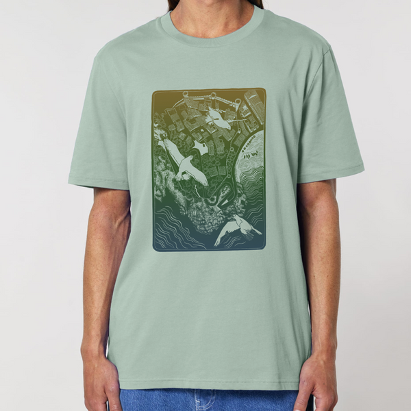 Camiseta VILA VELLA · Tossa de Mar • hombre